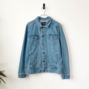 Awesome Cody James Western Denim Trucker Jacket
